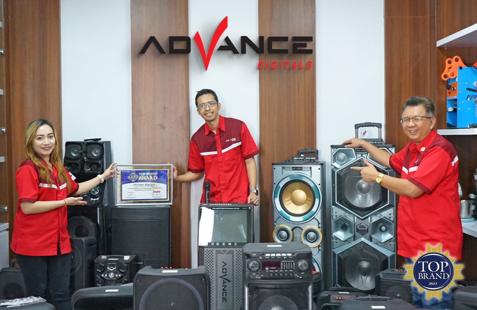 Advanced Digitals Borong Lima Penghargaan pada Ajang Top Brand Award