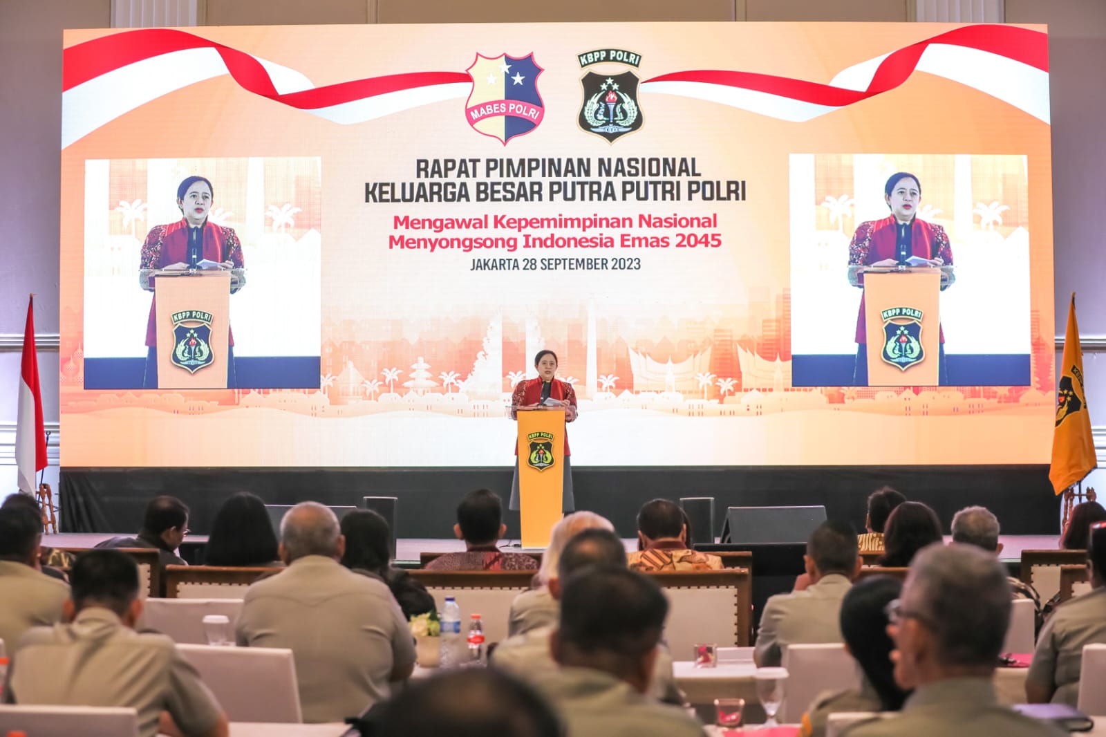 Puan Ajak KBPP Bantu Sosialisasikan Pemilu Damai yang Gembira