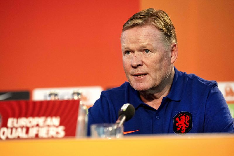 Pelatih Belanda Ronald Koeman 