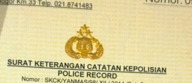 Kepolisian telah mengeluarkan SKCK untuk Yusril Izha Mahendra dan Erick Thohir. Namun belum diketahui alasan pembuatan SKCK untuk Yusril.