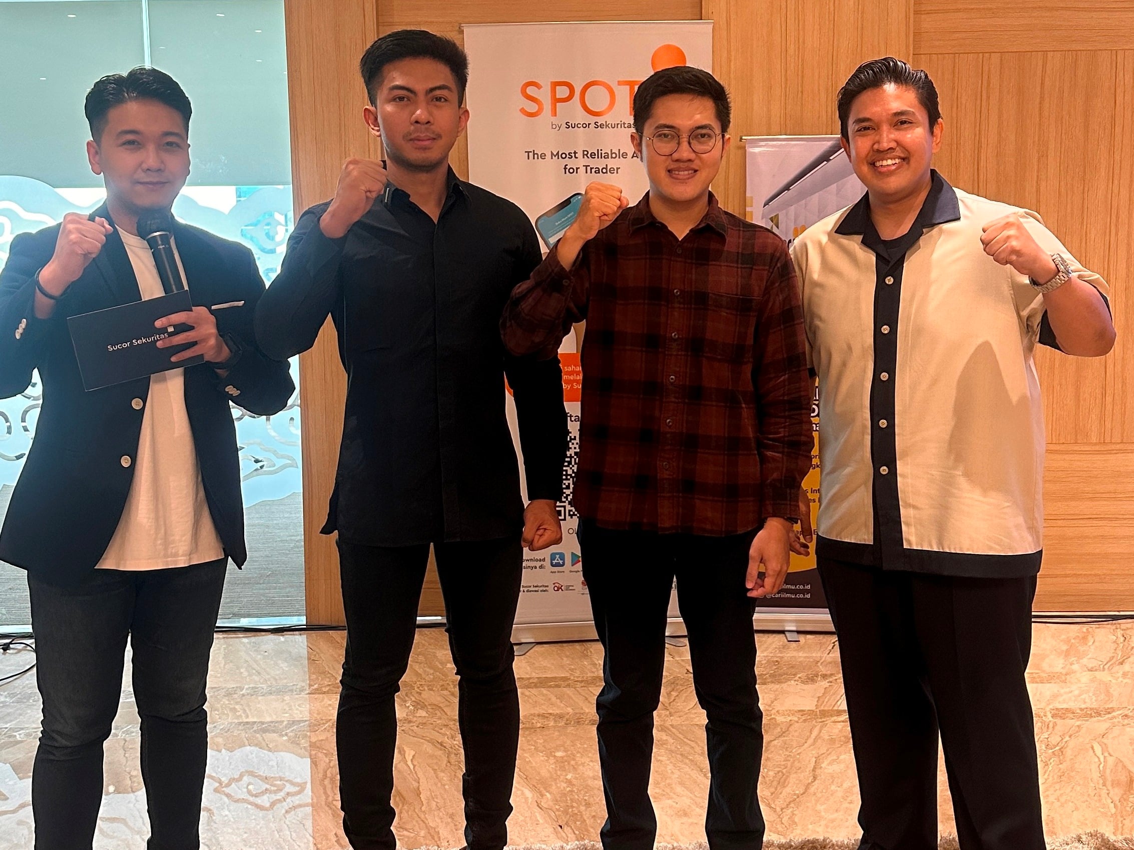 Cariilmu dan Sucor Sekuritas Bagikan Kiat Anak Muda Olah Gaji UMR jadi Miliuner