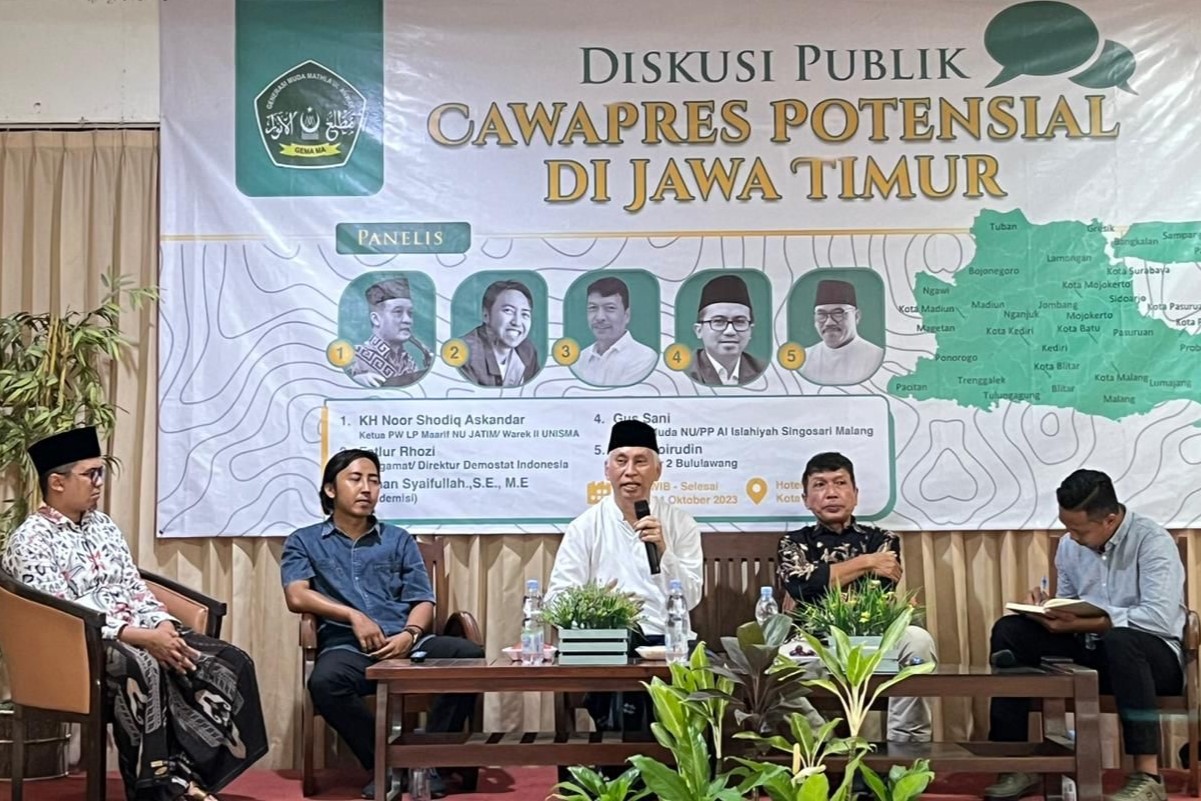 Diskusi 'Membaca Dukungan Pilpres di Jawa Timur'