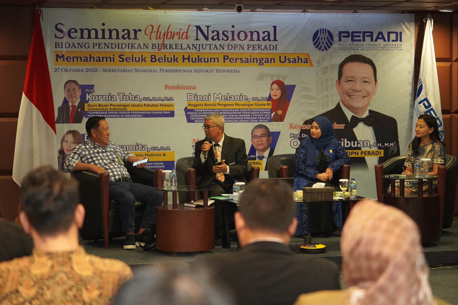 Seminar nasional bertajuk Memahami Seluk Beluk Hukum Persaingan Usaha