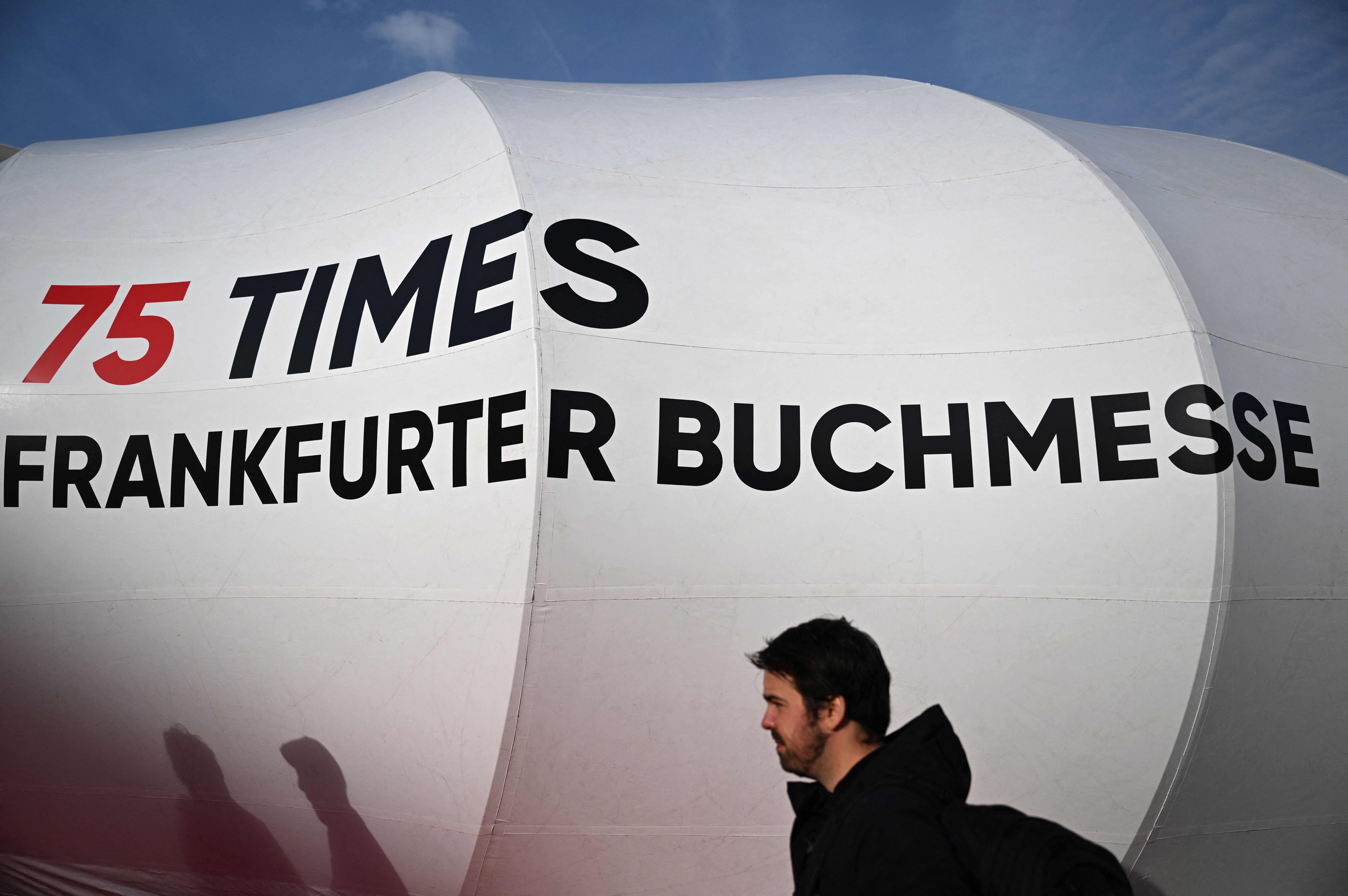 Pameran Buku Frankfurt 2023 berlangsung hingga 22 Oktober 2023.