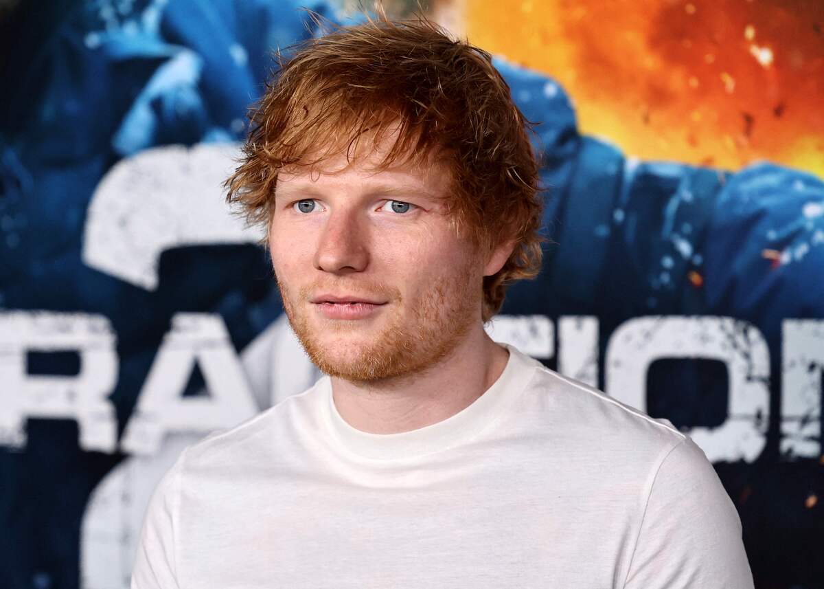 Penyanyi Ed Sheeran.