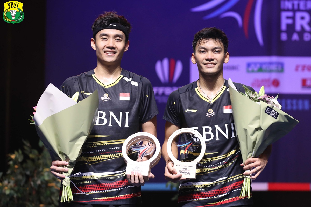 Ganda putra Indonesia Bagas Maulana/Muhammad Shohibul Fikri