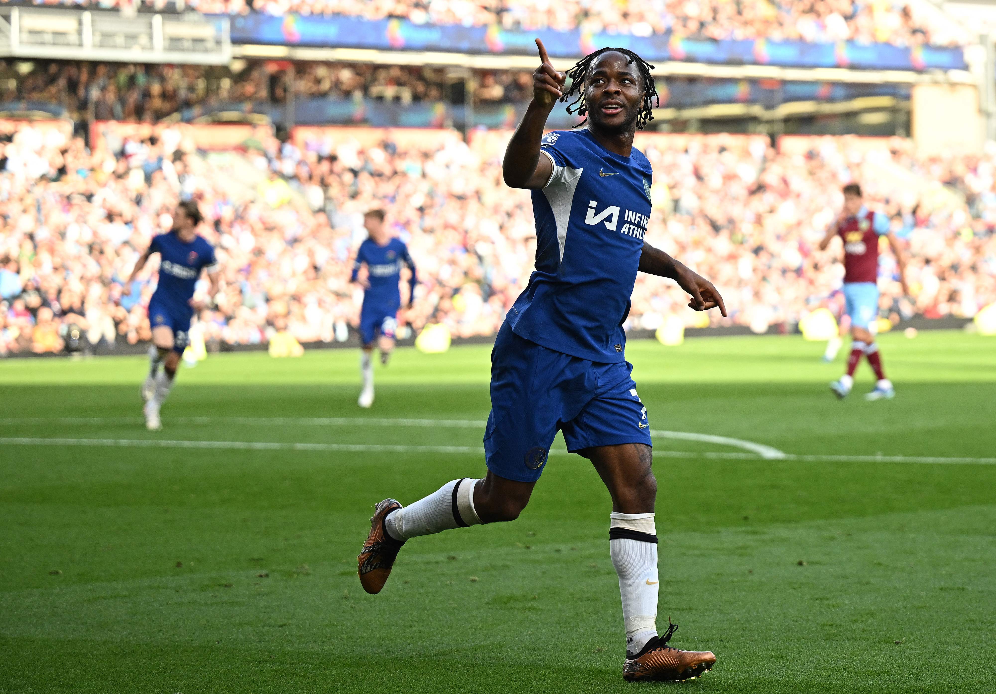 Penyerang Chelsea Raheem Sterling