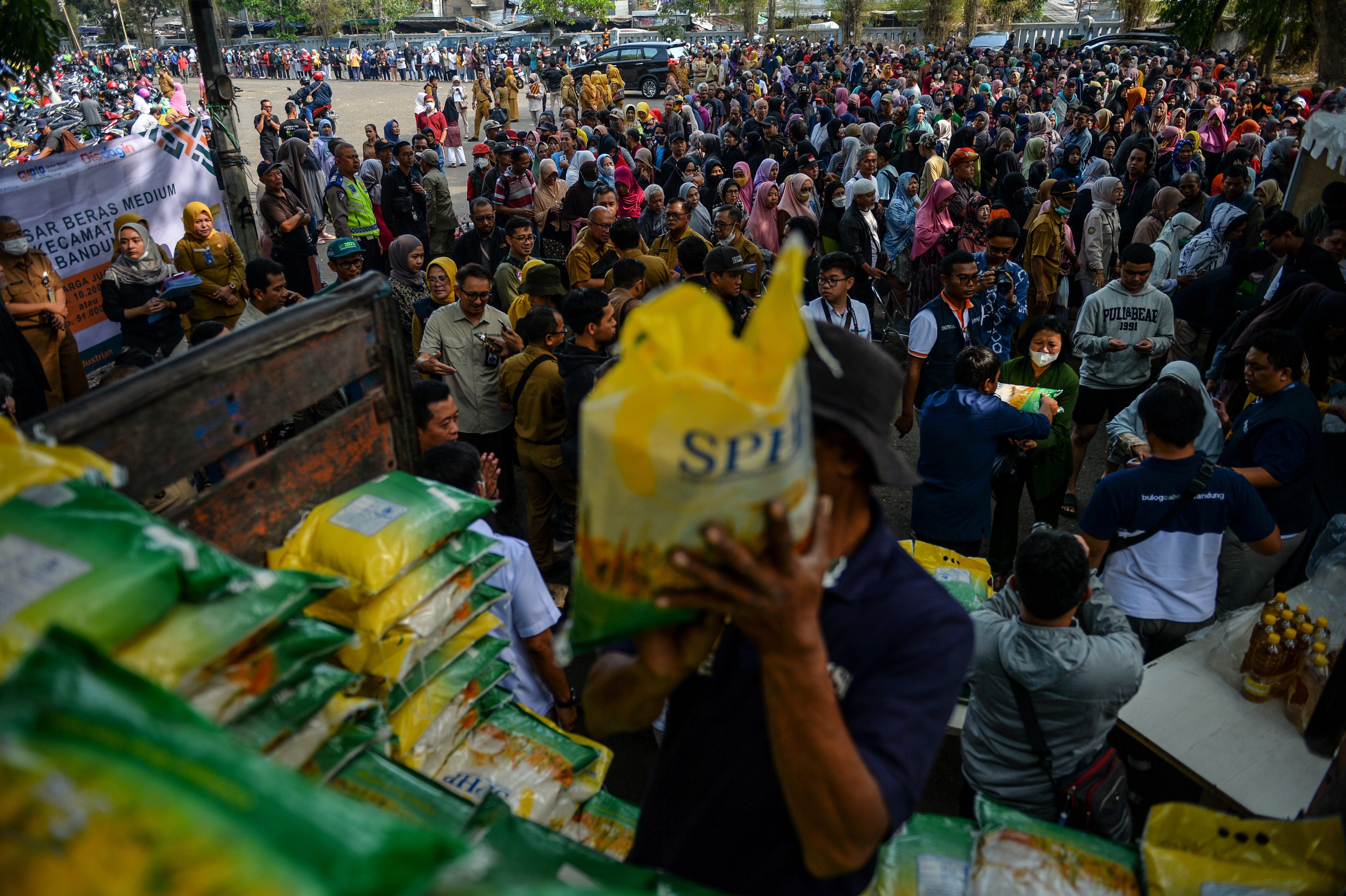 Pasar Murah Cukup Efektif Tahan Laju Harga Beras