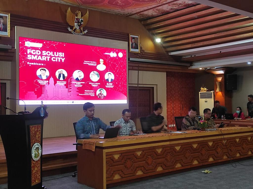 Acara Focus Group Discussion yang diselenggarakan Pemerintah Kota Denpasar.