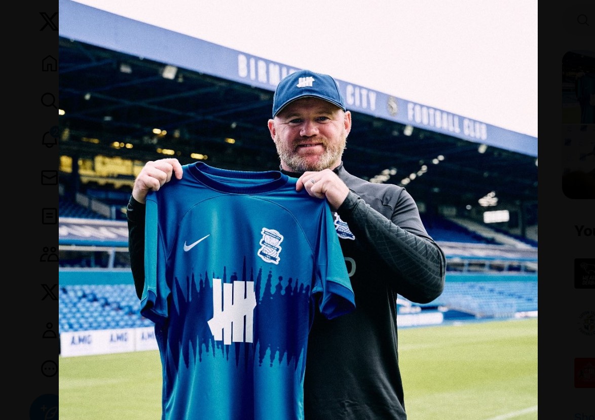 Pelatih Birmingham Wayne Rooney