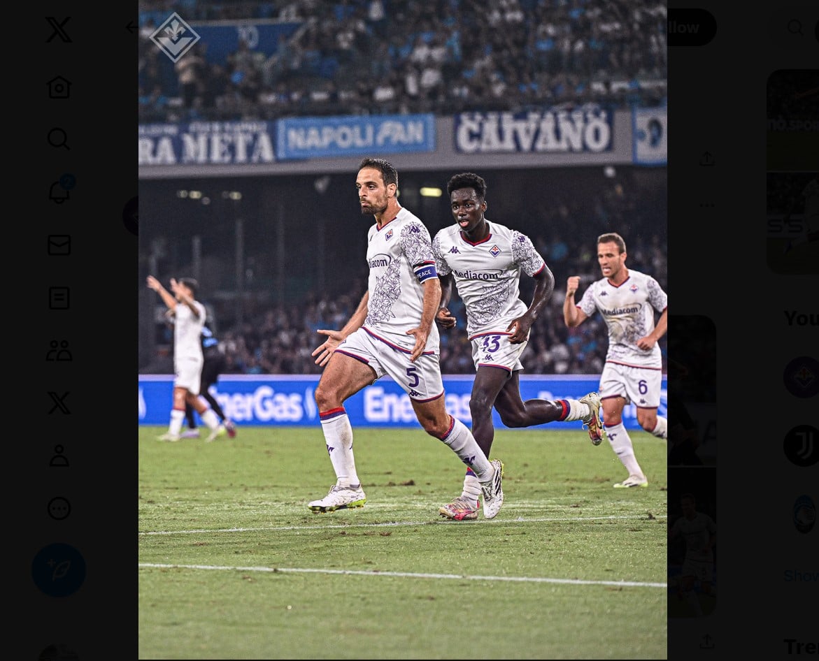 Bonaventura Rayakan Dipanggil Kembali ke Timnas Italia dengan Jebol Gawang Napoli