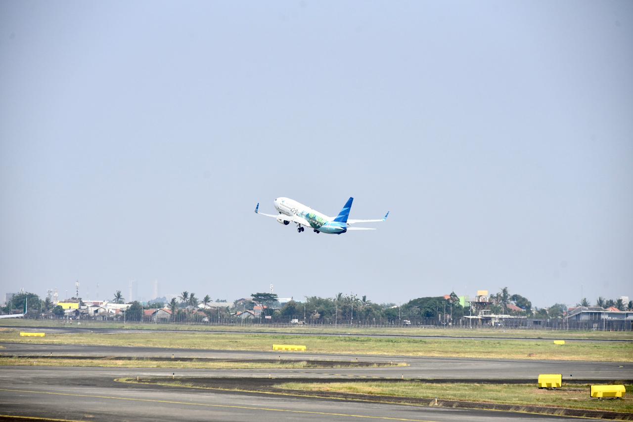 Pertamina dan Garuda Indonesia Sukses Uji Terbang Gunakan Sustainable Aviation Fuel 