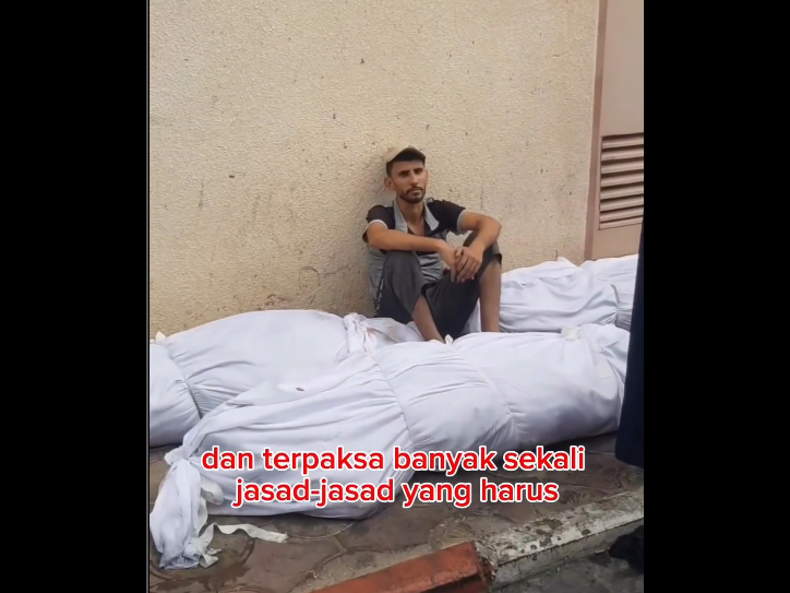 Karena banyaknya korban tewas, Kamar mayat RS Indonesia di Gaza tidak lagi bisa menampung mayat korban serangan Israel.