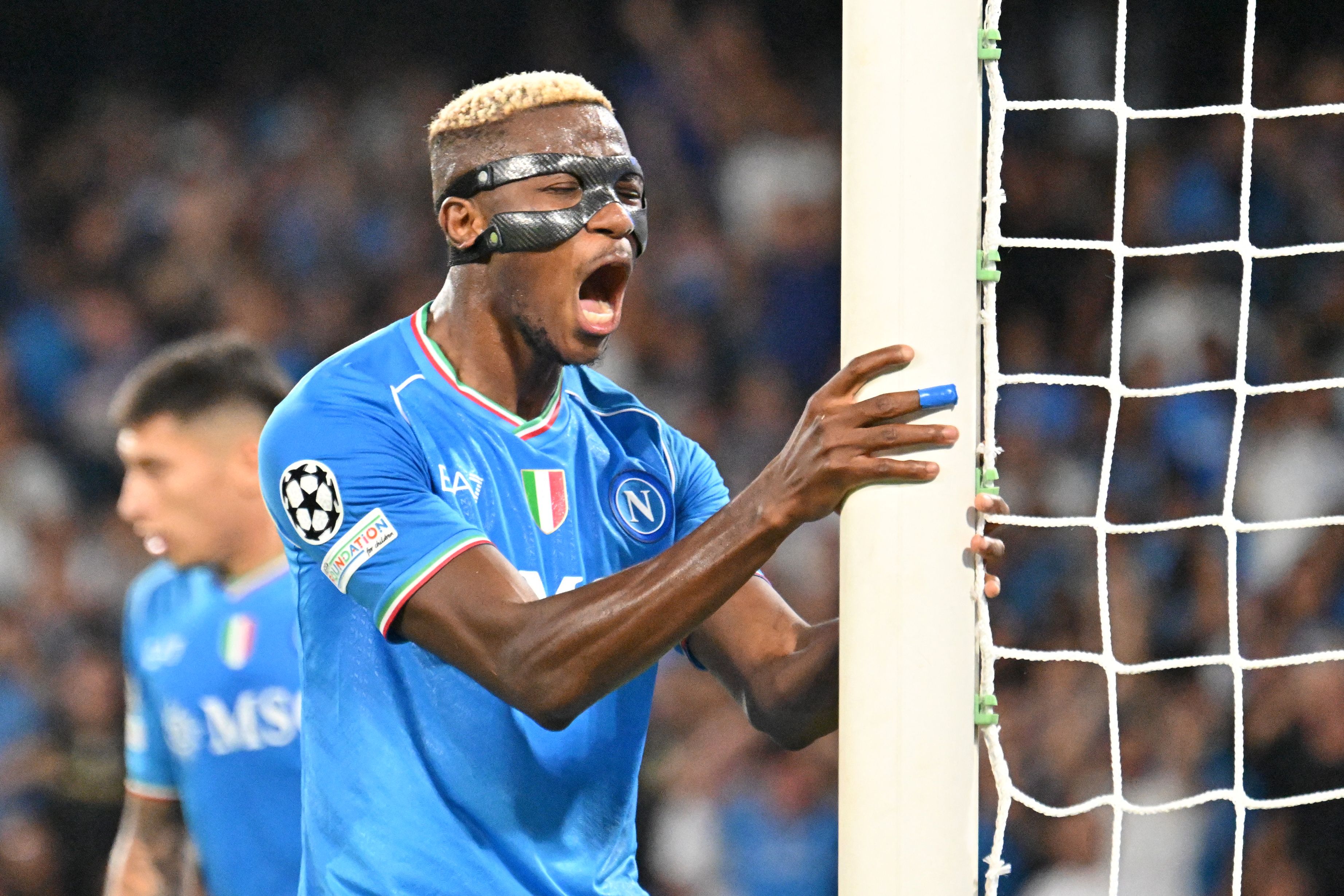 Penyerang Napoli asal Nigeria Victor Osimhen