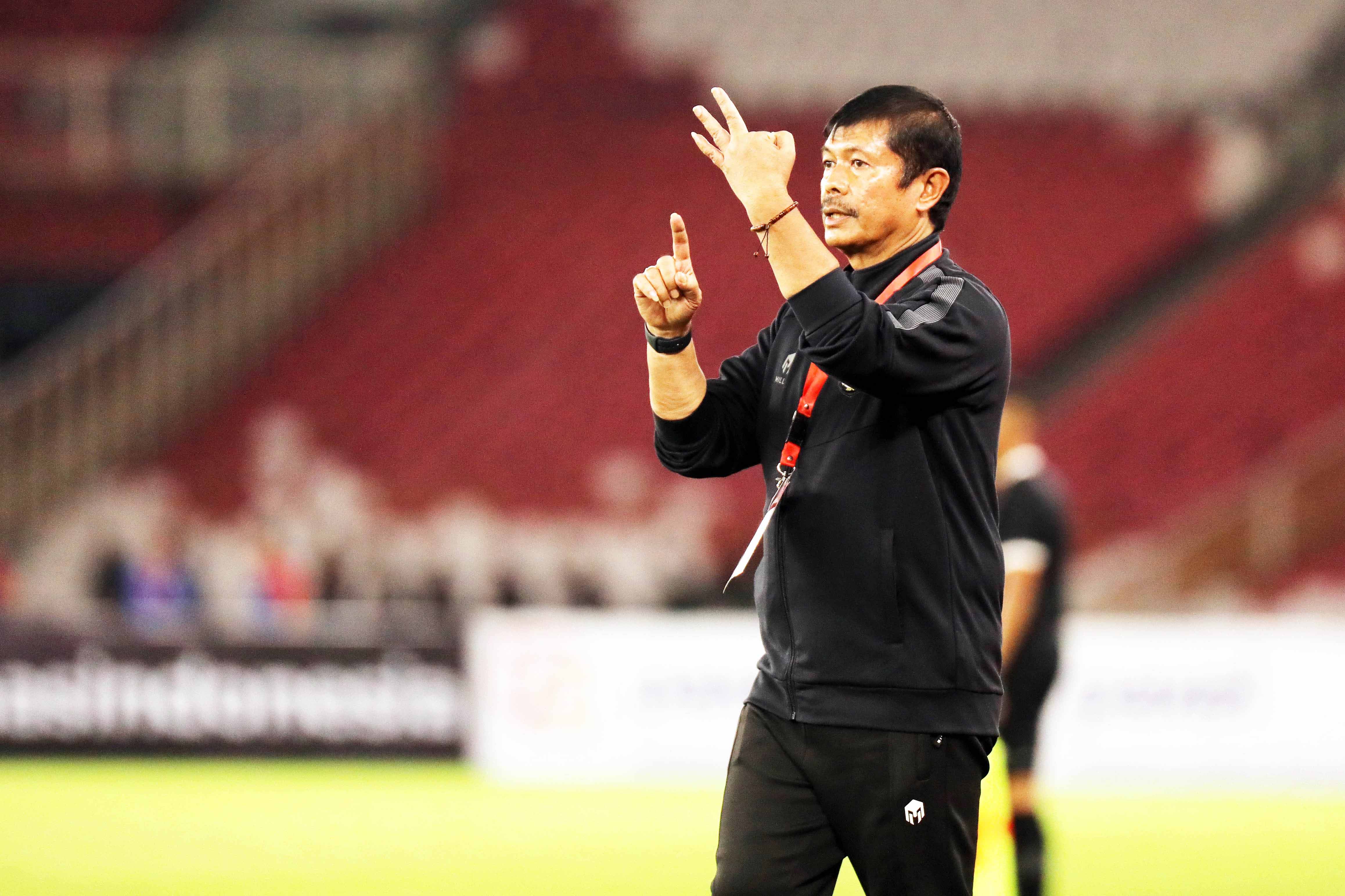 Pelatih tim U-22 Indonesia Indra Sjafri