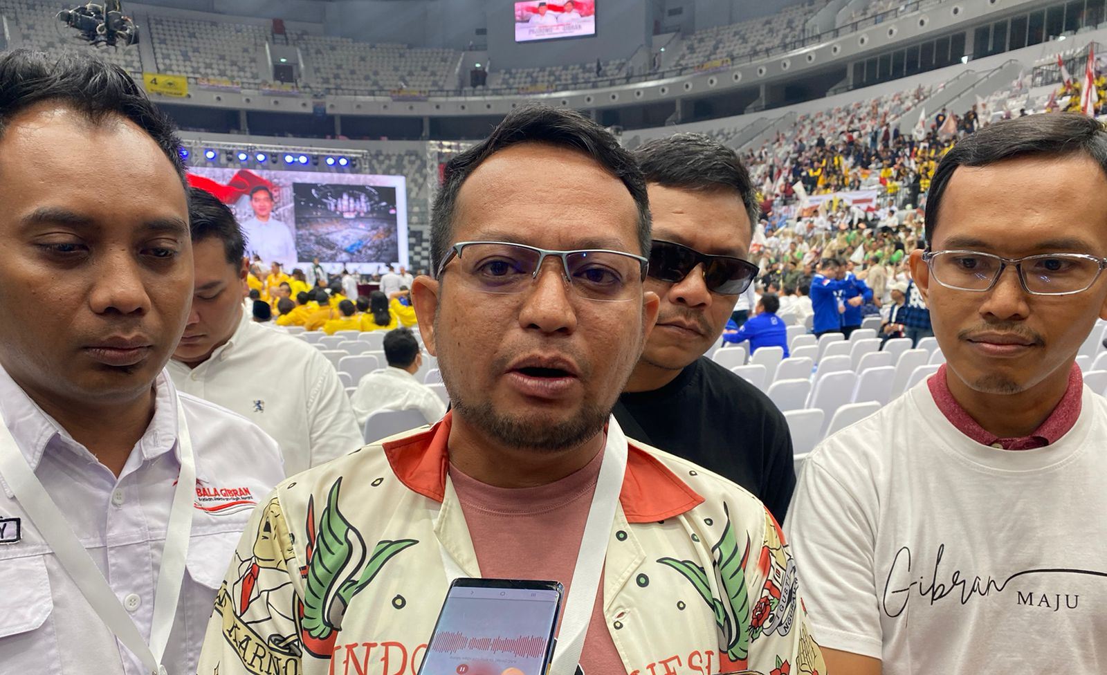 Sekjen Presidium Relawan Gibran Twedy Ginting menyatakan Presidium Relawan Gibran akan melakukan kampanye positif.