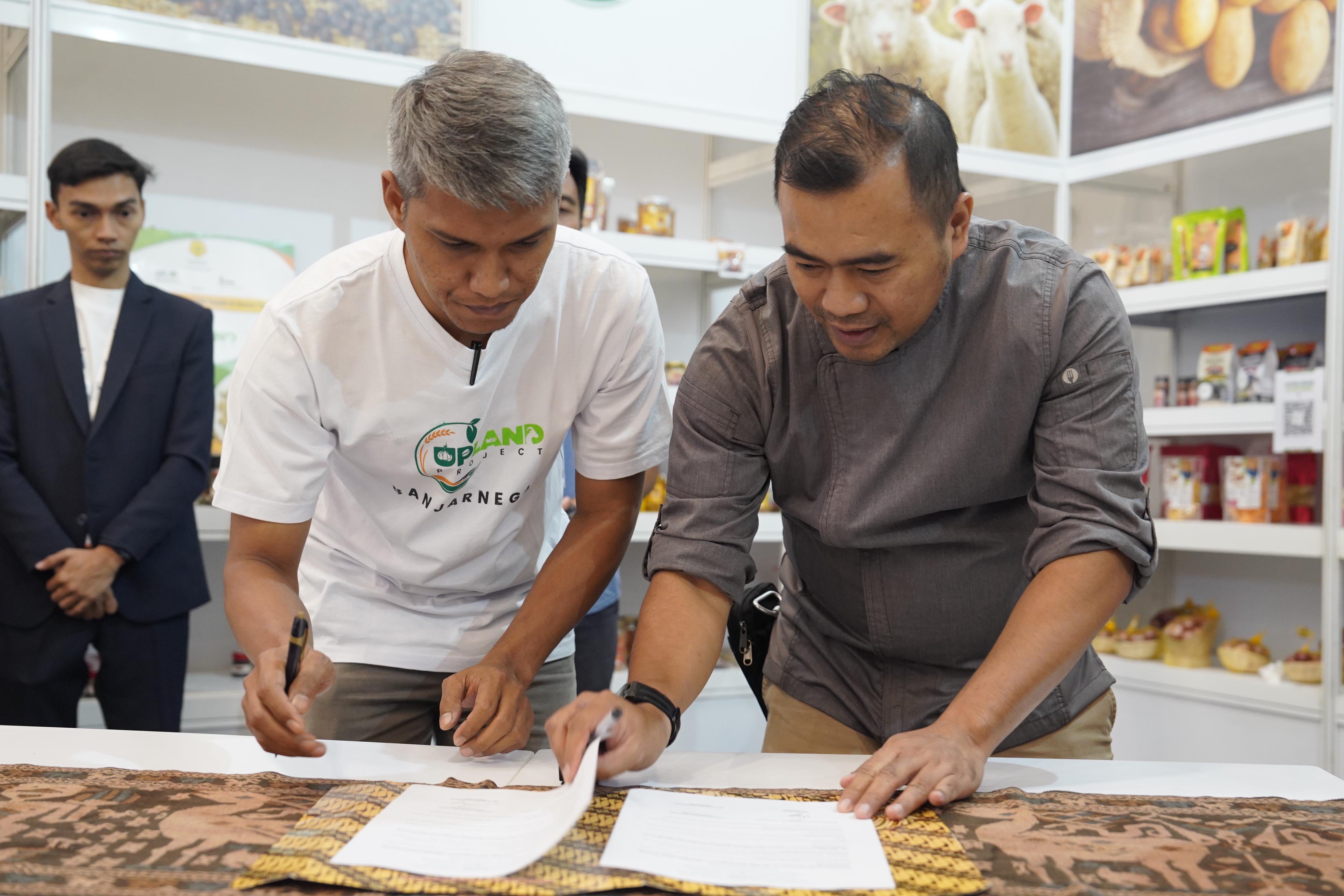 UPLAND Project PSP Kementan menjalin kerjasama lima produk komoditas pertanian dengan Islamic Chef Cullinary Indonesia (ICCI)