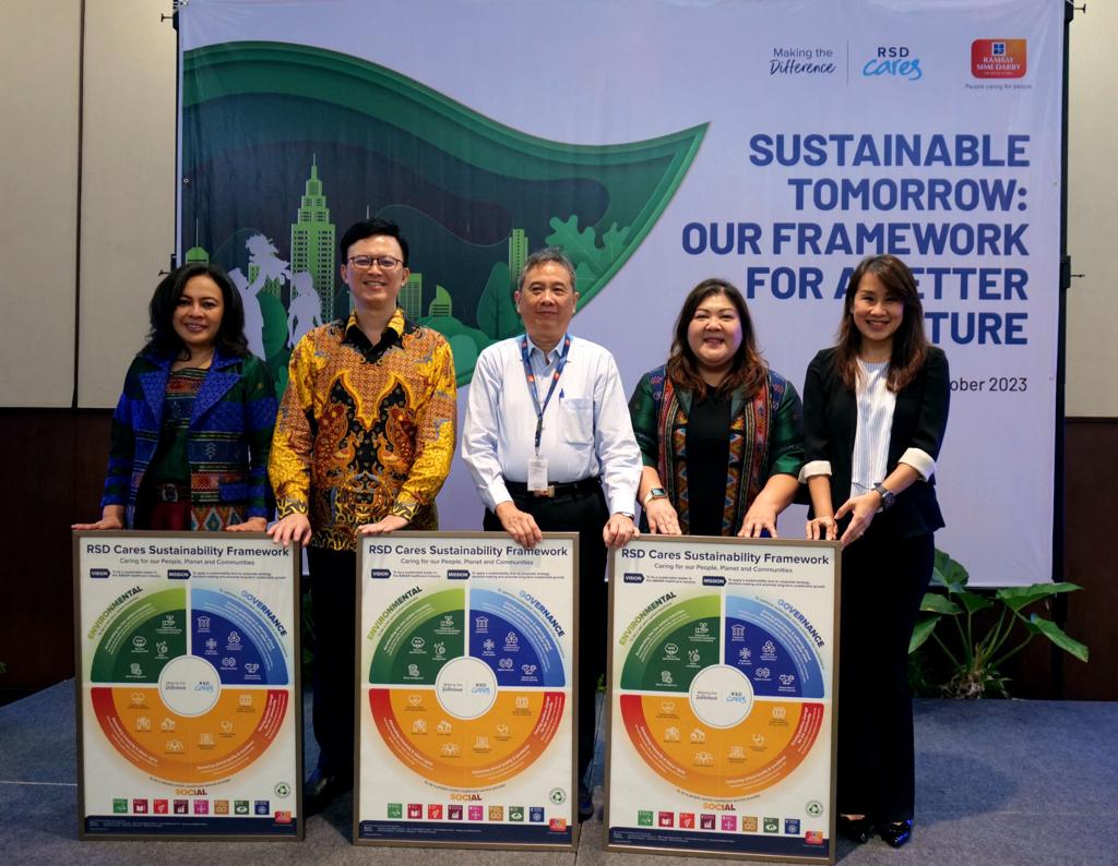 Ramsay Sime Darby Health Care (RSDH) meluncurkan RSD Cares Sustainability Framework di Jakarta, Selasa (24/10).