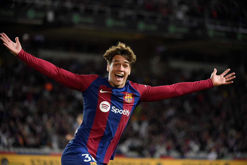 Debutan Marc Guiu Antar Barcelona Menang Atas Athletic Bilbao