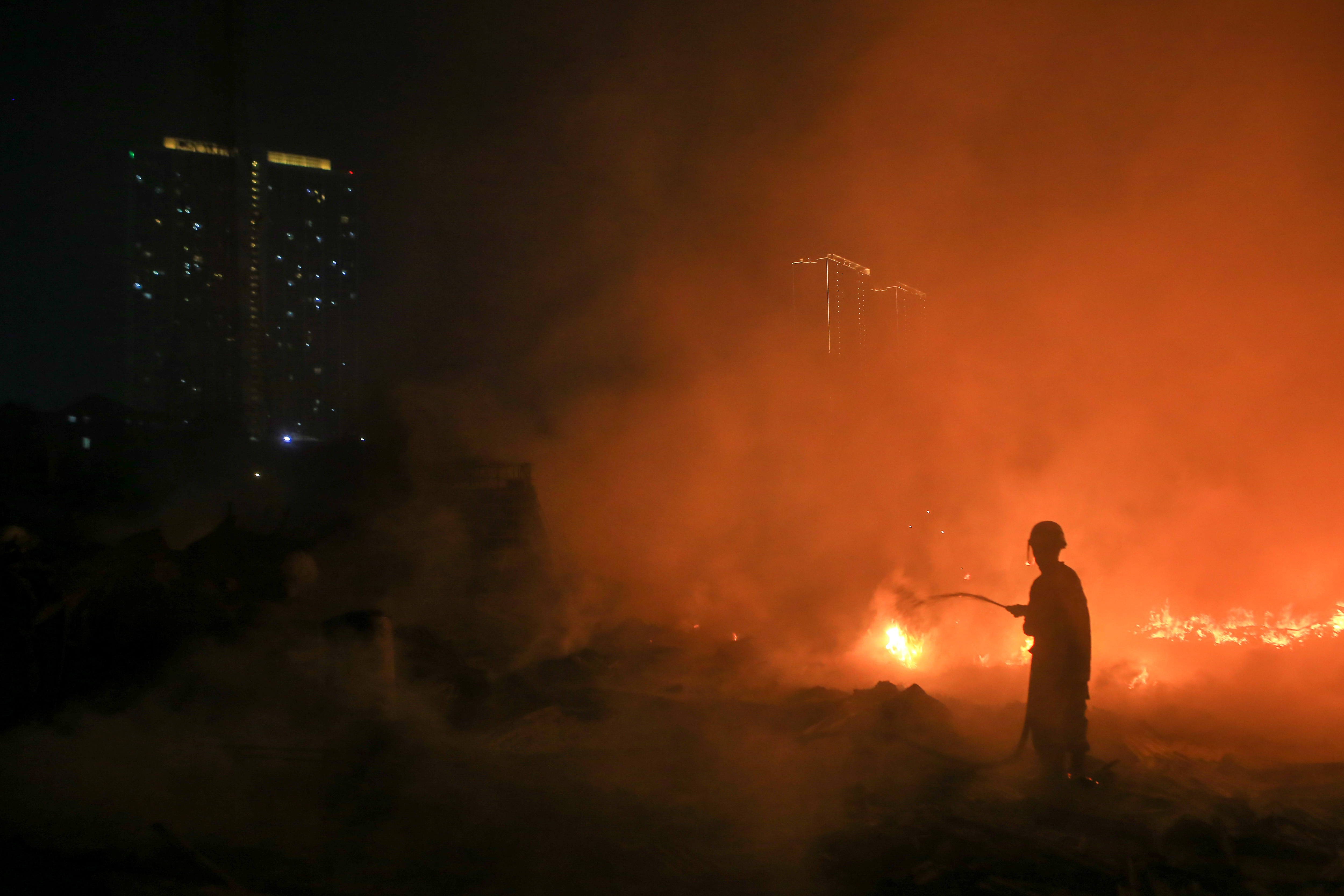 Api Hanguskan Rumah di Depok
