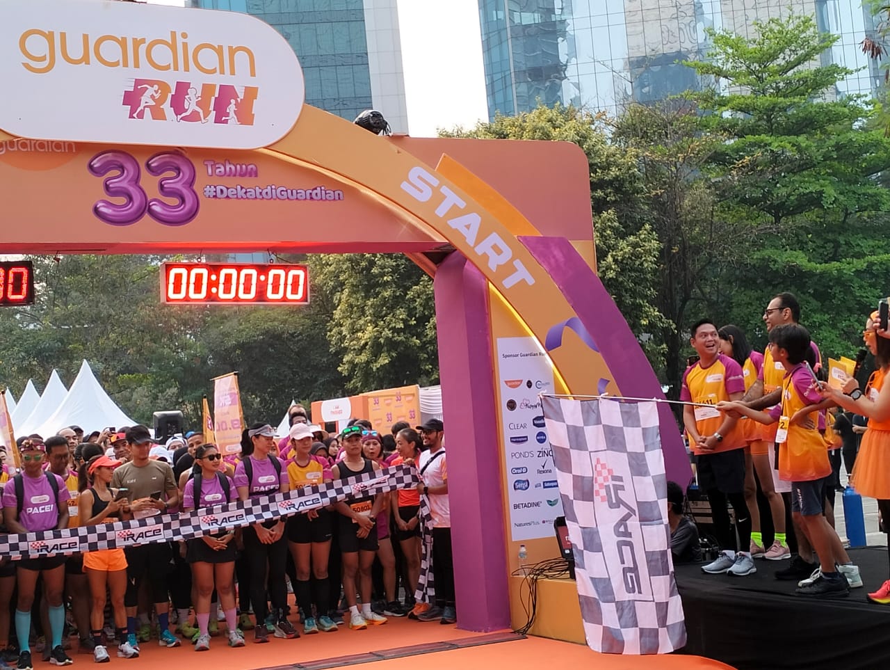 Kegiatan Guardian Run Beri Penghargaan untuk 33 Wonderful People