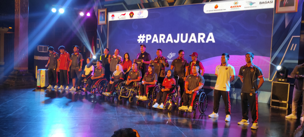 Peluncuran jersey kontingen Indonesia di Asian Paragames 2023