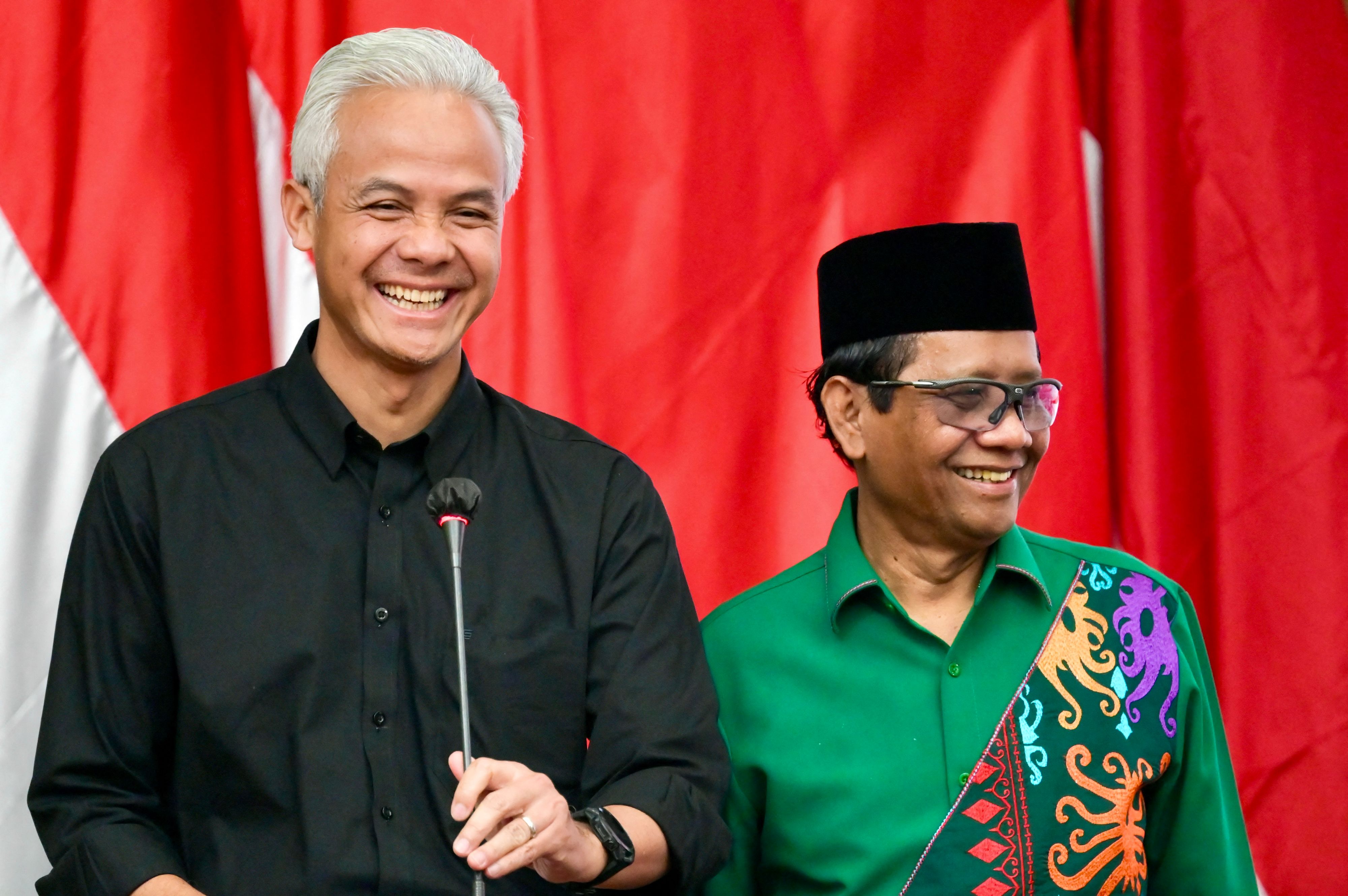 Pasangan bacapres-bacawapres Ganjar Pranowo-Mahfud MD