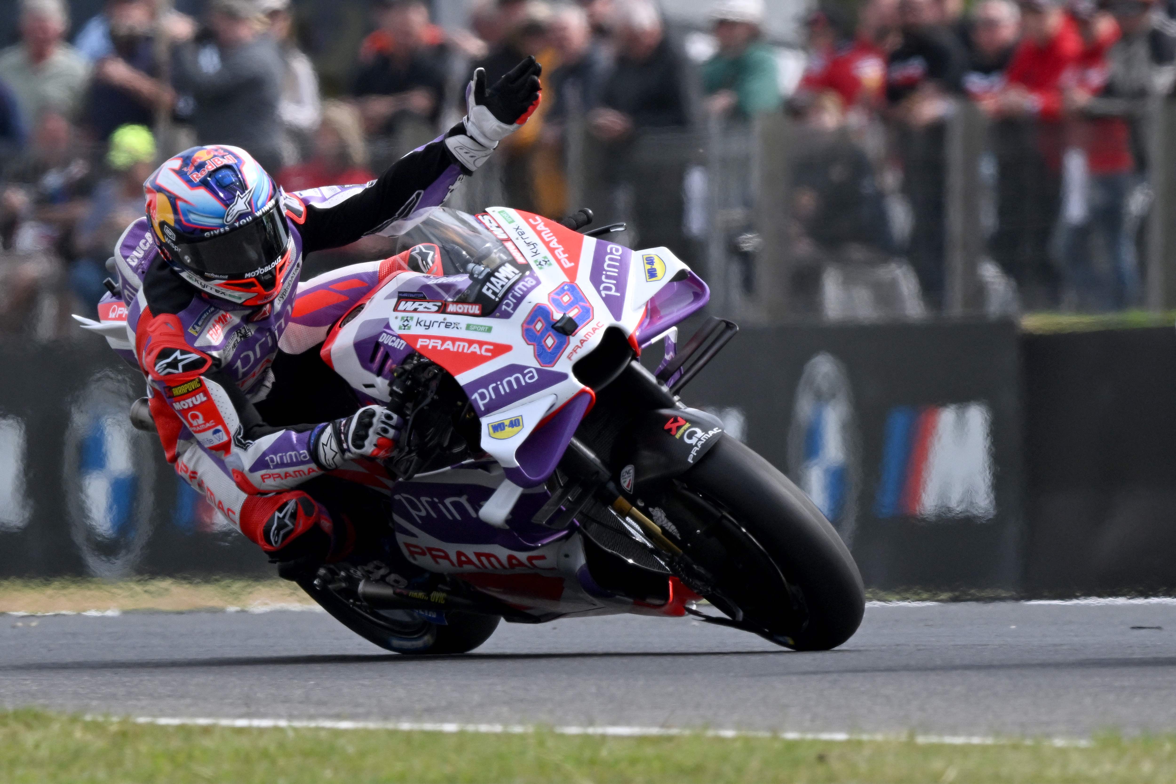 Pembalap Prima Pramac Racing Jorge Martin