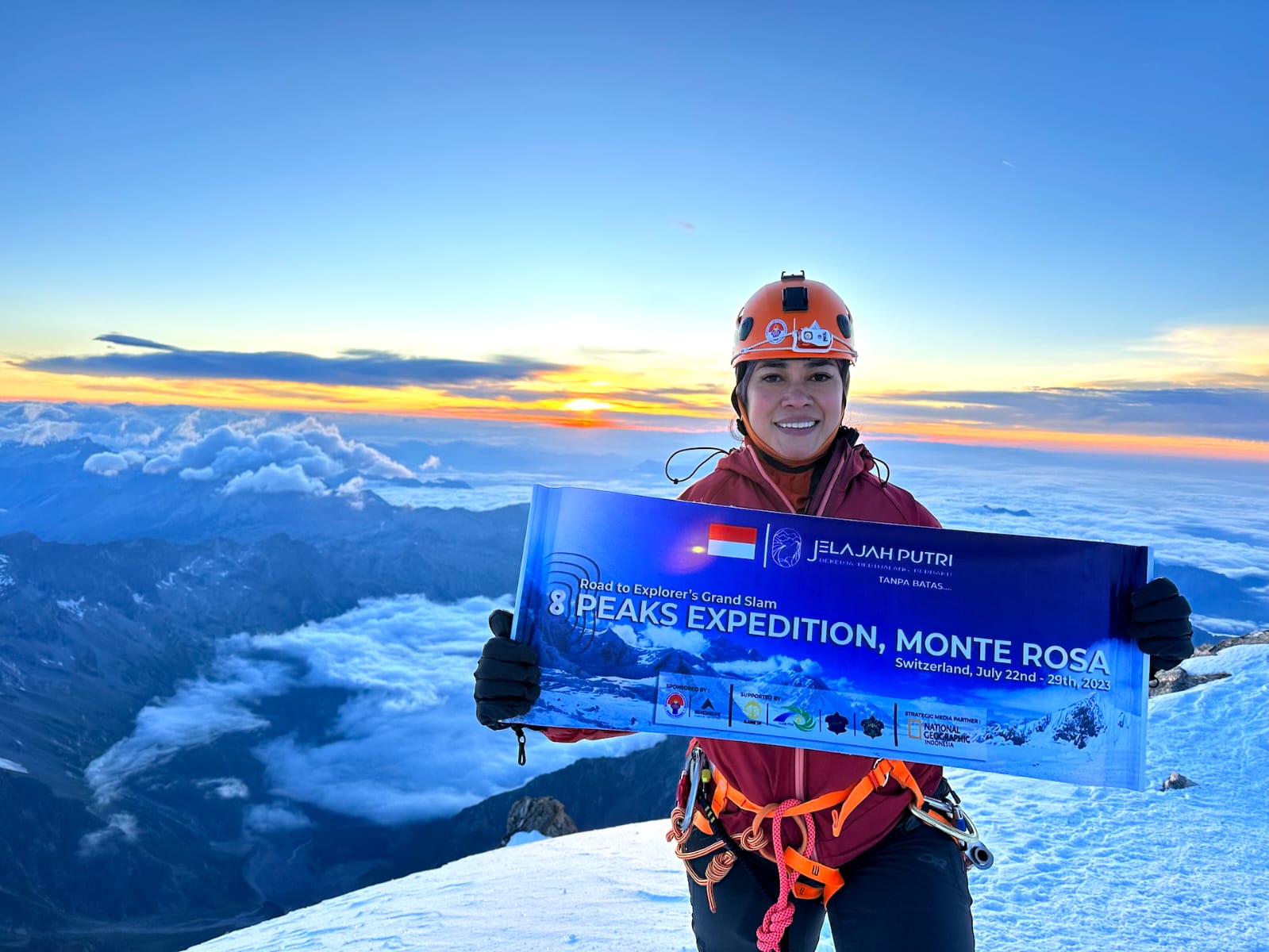 Putri Handayani segera memulai 'Polar 8 Training Expedition' (Pelatihan Jelajah Kutub) pada(23-28 Oktober 2023 di Chamonix, Prancis