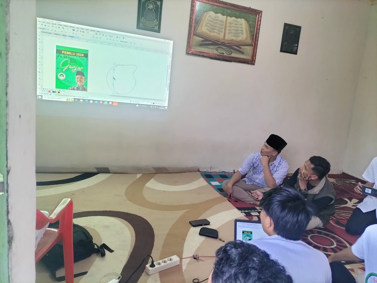 Pelatihan desain grafis di Kabupaten Kerinci, Jambi