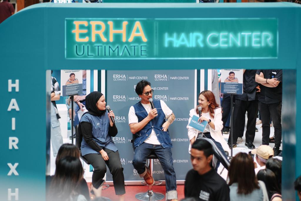 Erha Ultimate Hair Center mengadakan acara bernama “Hairxhibition” di Kota Kasablanka, Jakarta Selatan.