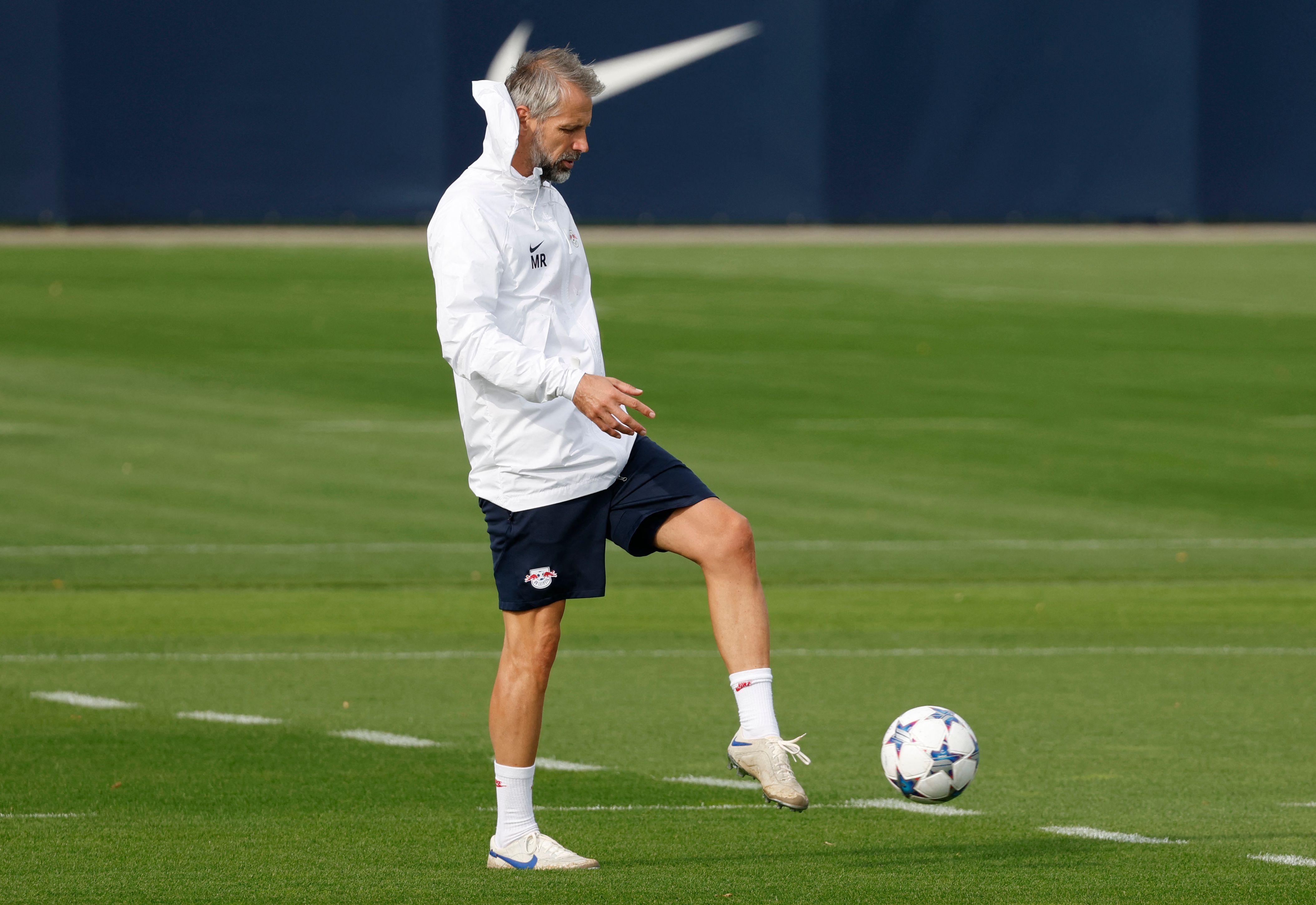 Pelatih RB Leipzig Marco Rose 