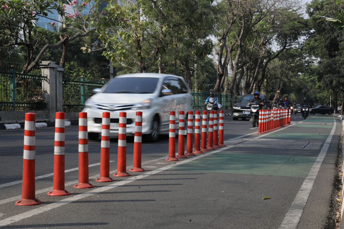 Pemprov DKI Jakarta tidak lagi bangun jalur sepedah pada 2024