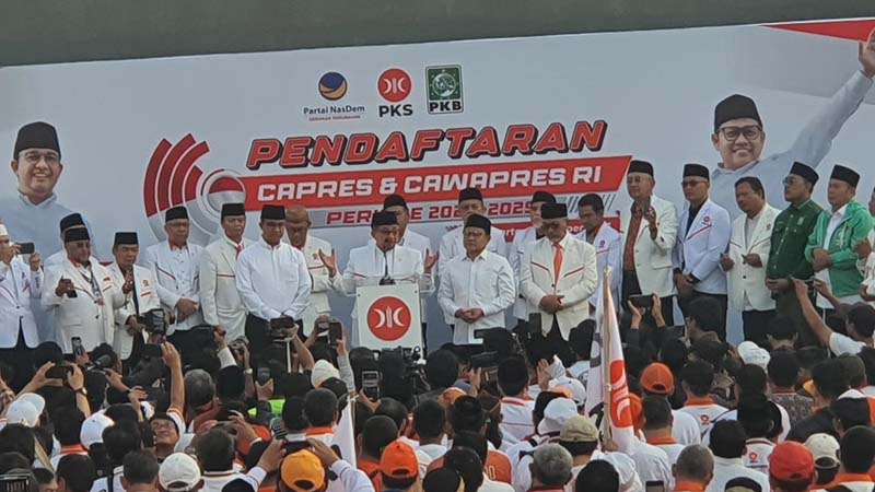 Anies Baswedan dan Cak Imin. 