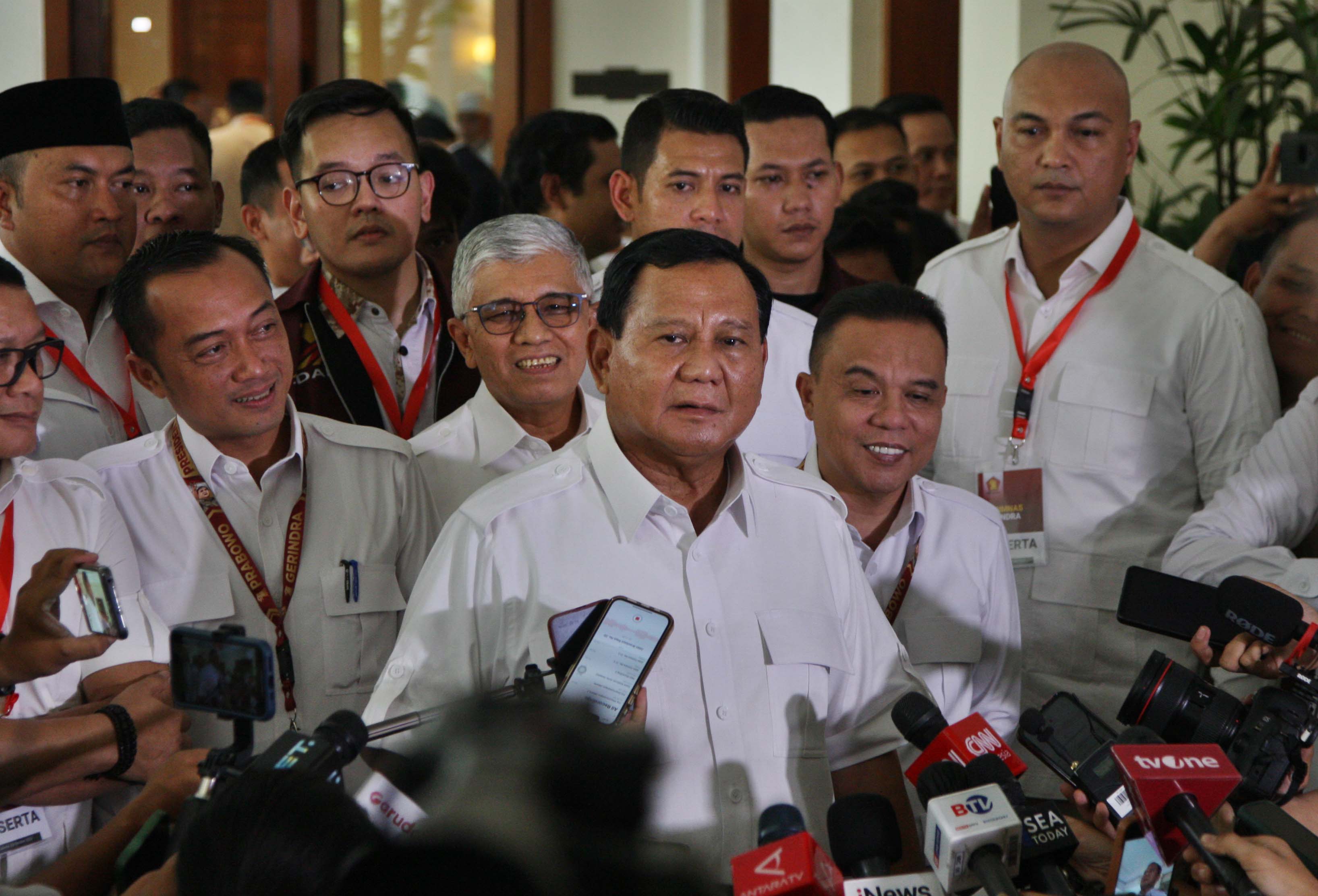 Soal Politik Dinasti, Prabowo : Semua Partai Berpolitik Dinasti,  Termasuk PDIP