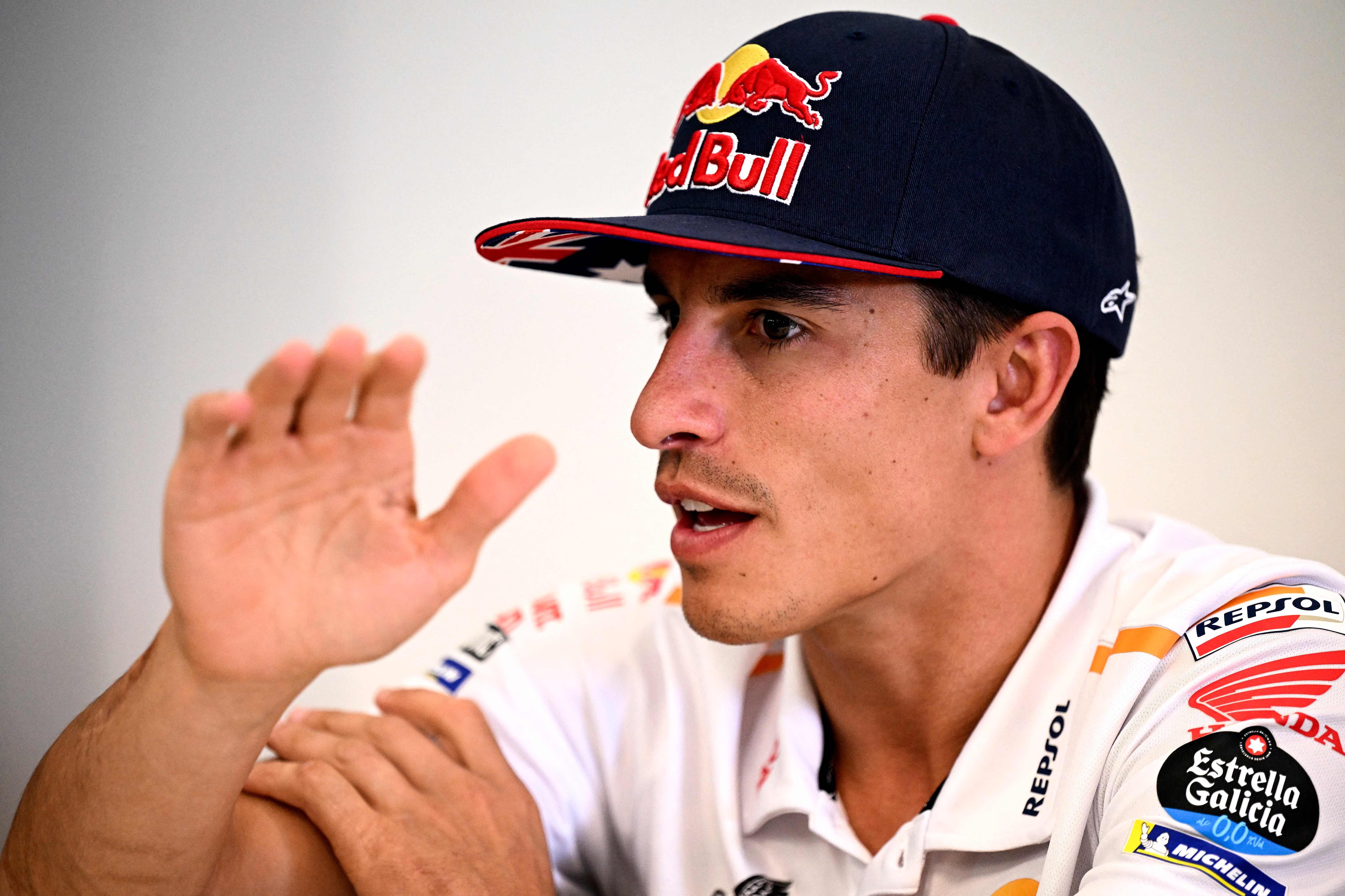 Pembalap Repsol Honda Marc Marquez