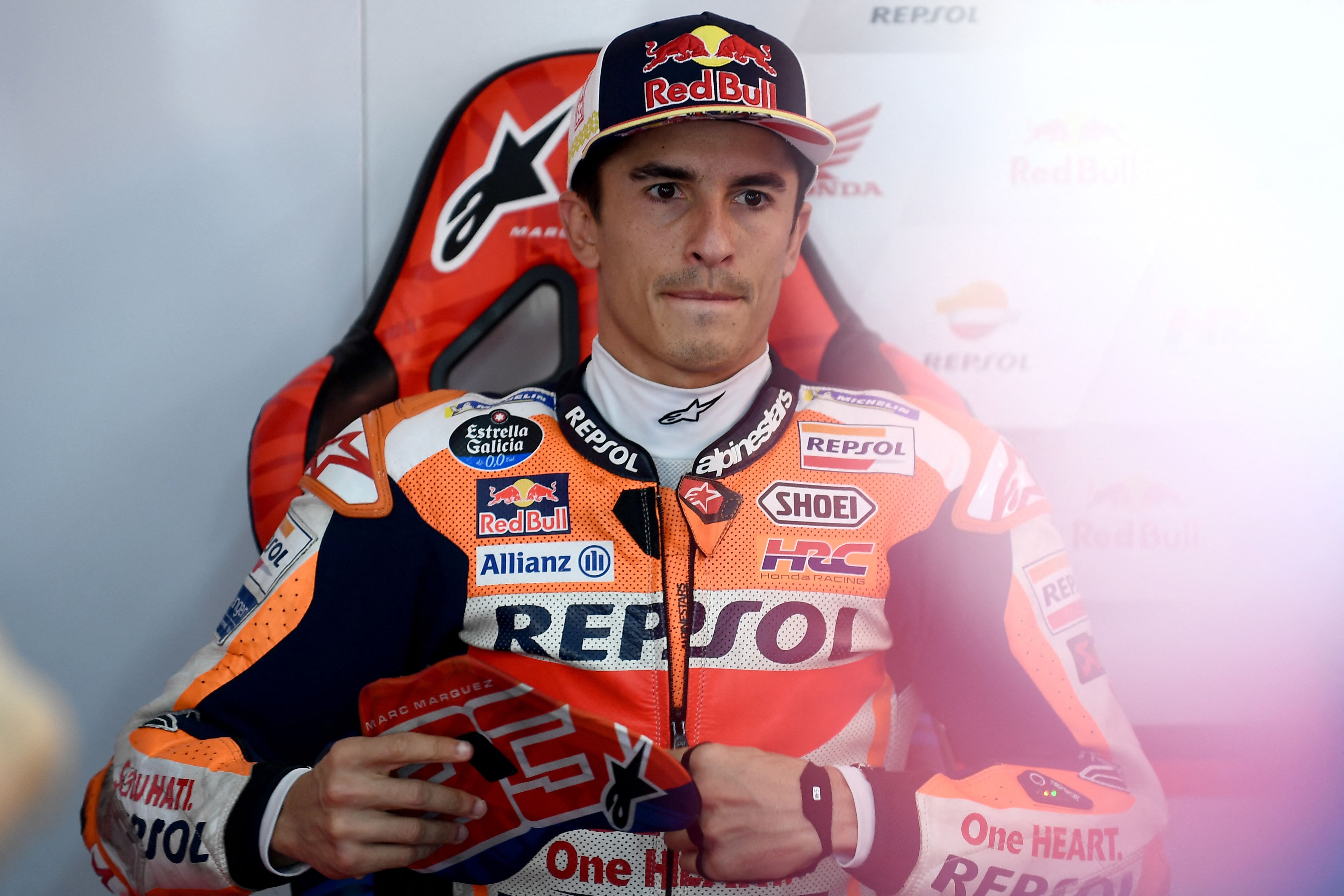 Pembalap Marc Marquez.