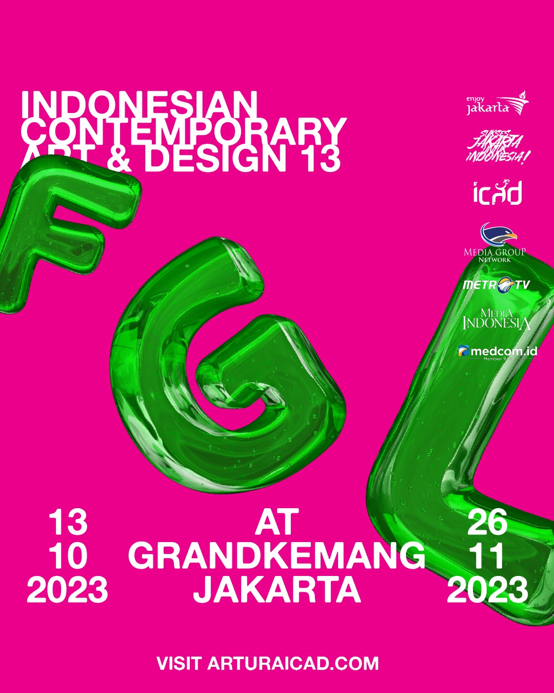 Feel-Good Lab (FGL) menjadi manifesto kuratorial Indonesian Contemporary Art & Design di tahun ketiga belas pameran ini berlangsung.