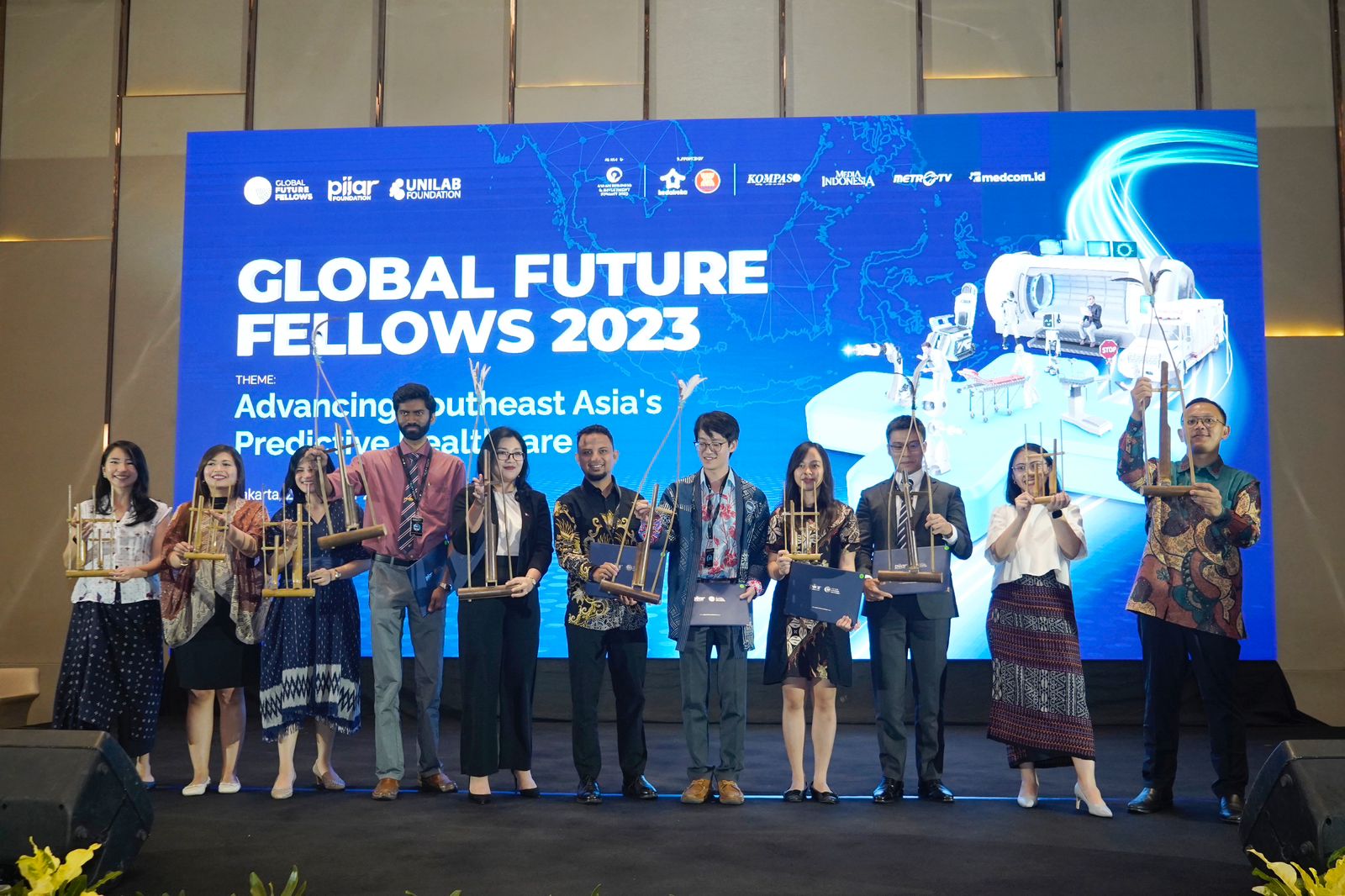 Kegiatan Global Future Fellows (GFF) Healthcare 2023 ditutup di Jakarta, Kamis (5/10).