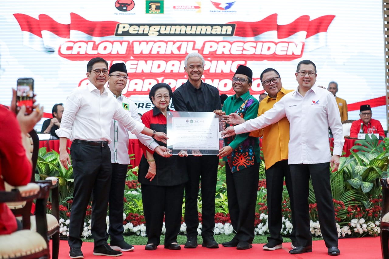 Deklarasi pasangan capres-cawapres, Ganjar Pranowo-Mahfud MD