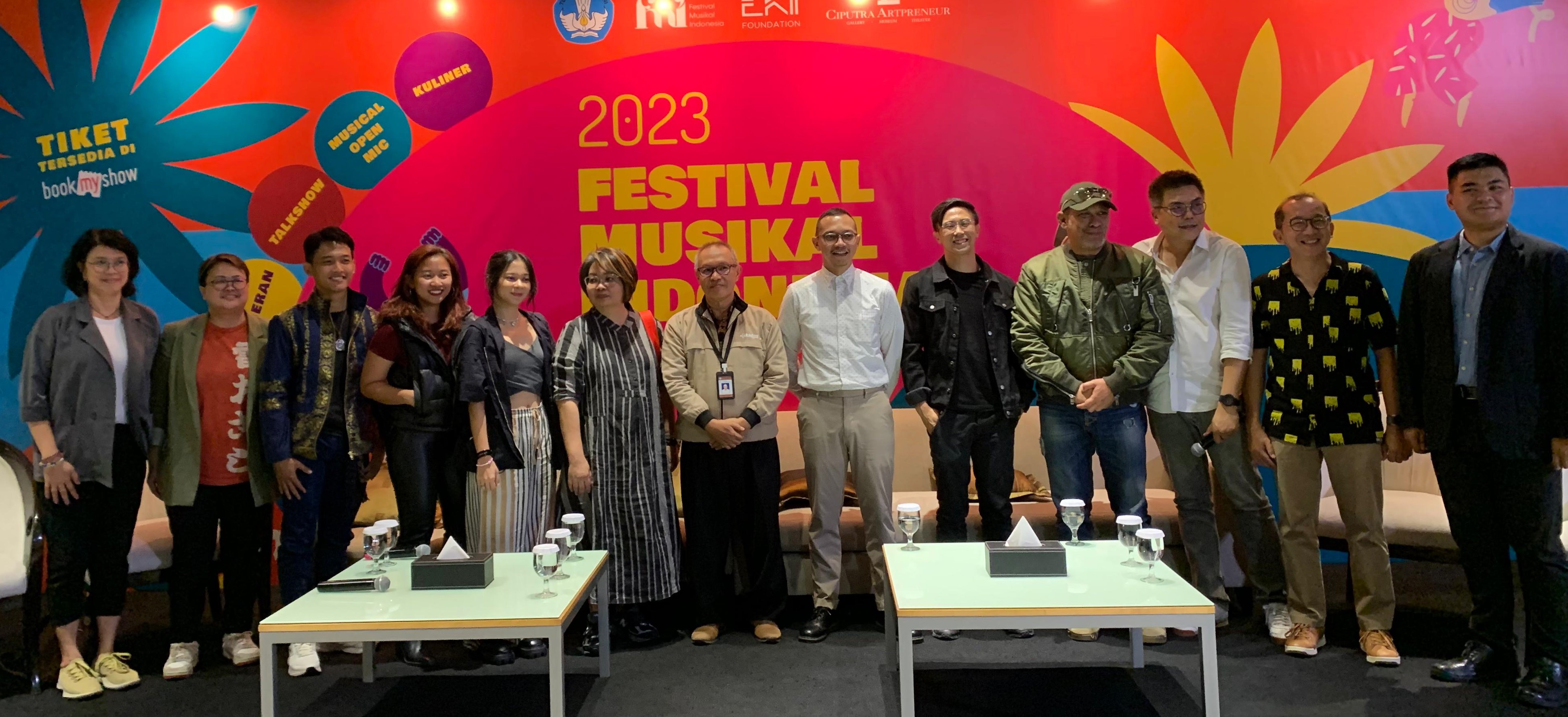 Para pengisi acara Festival Musikal Indonesia (FMI)