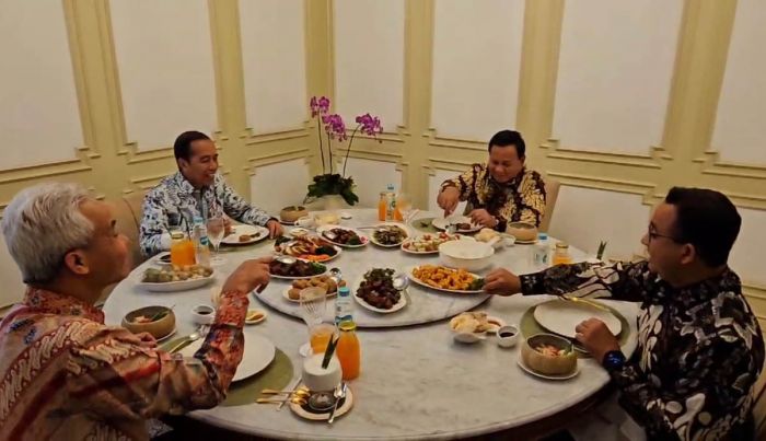 Ketika Prabowo Didapuk Beri Keterangan Pers Lebih Dulu Selepas Makan Bareng Jokowi