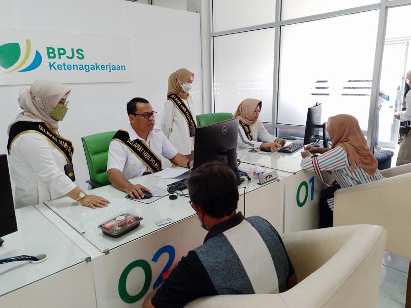 Ilustrasi - pemberikan perlindungan ke 50 ribu pekerja rentan.