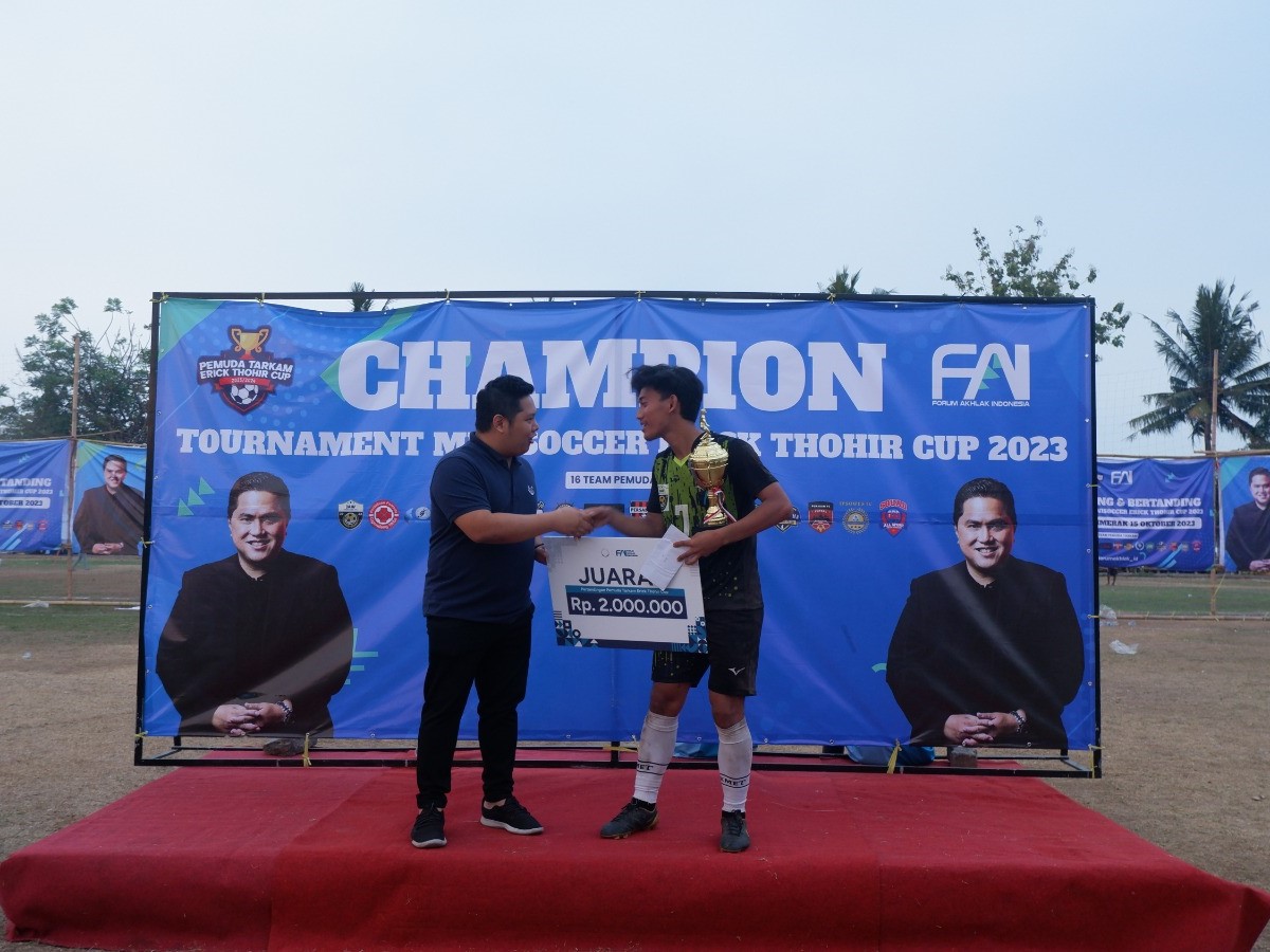 Piala Erick Thohir Antarkampung Berlangsung di Cilegon
