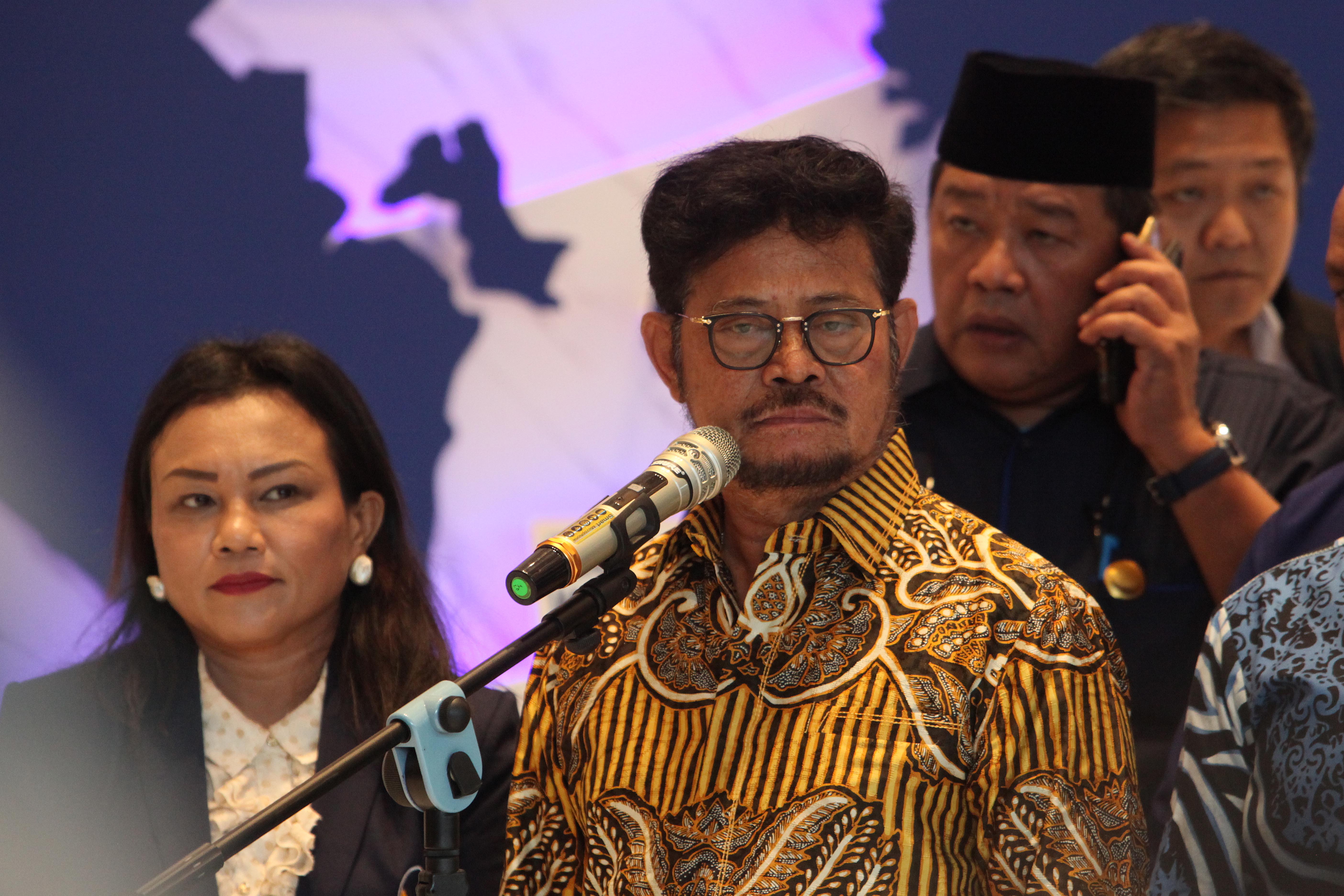  Kader Partai NasDem yang juga Menteri Pertanian (Mentan) Syahrul Yasin Limpo