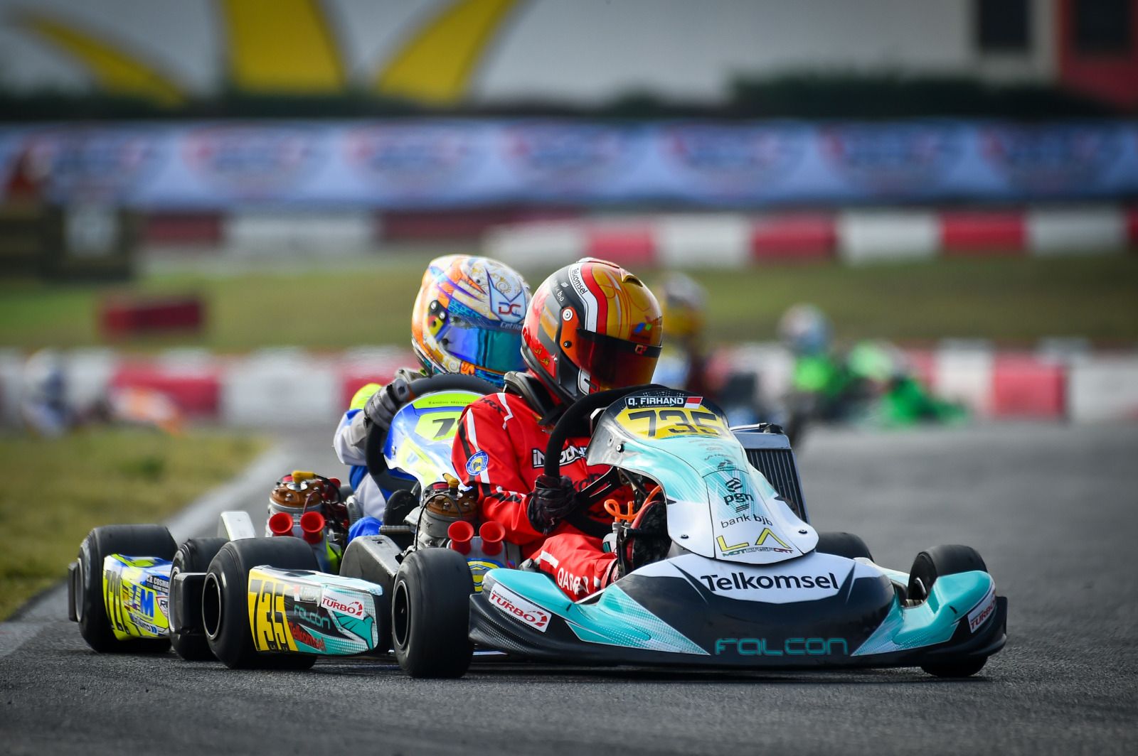 Qarrar Firhand saat berlaga di Rok Super Final 2023 Italia