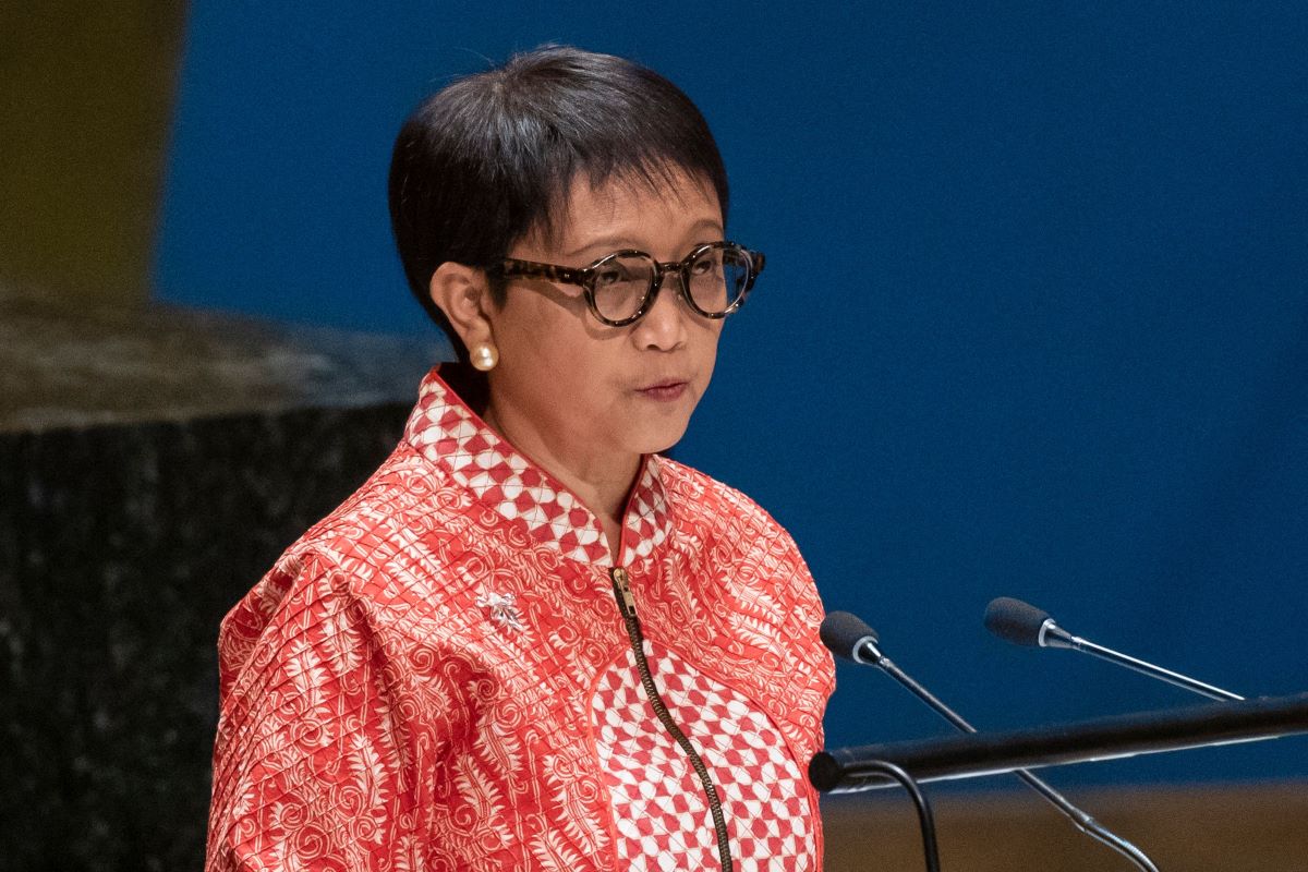 Menlu Retno: Agresi Israel di Gaza adalah Kejahatan Kemanusiaan