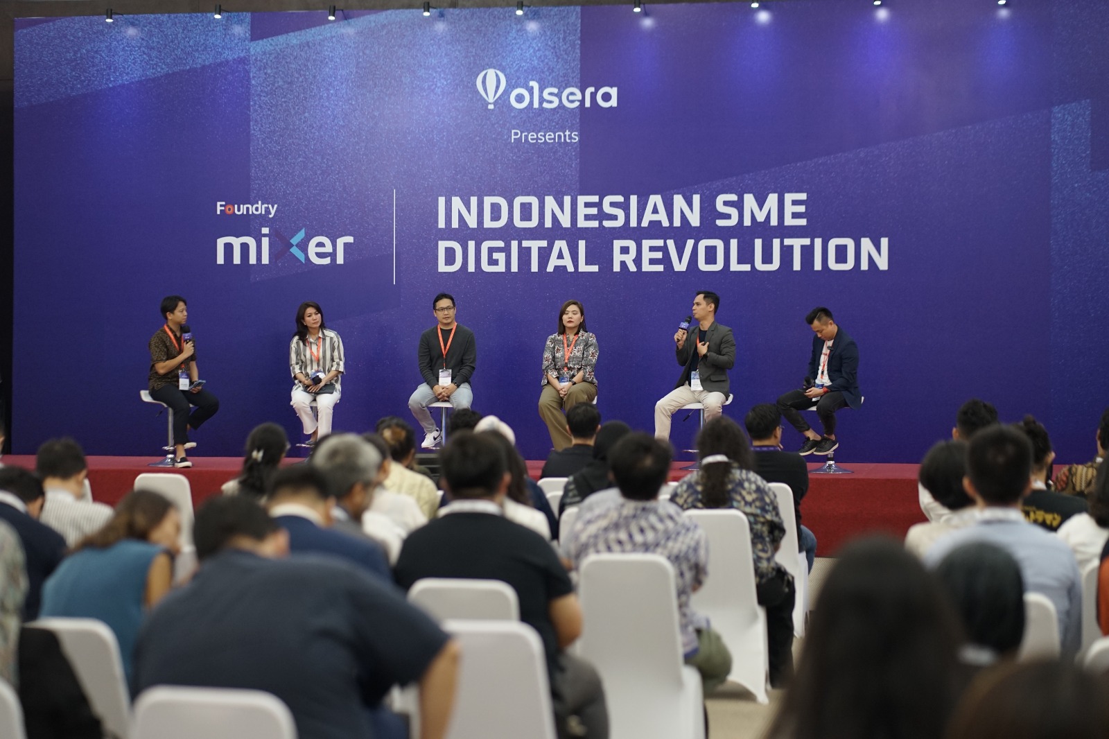  Foundry dan Olsera menggelar event “Foundry Mixer: Indonesian SME Digital Revolution” di Jakarta, Senin (30/10).