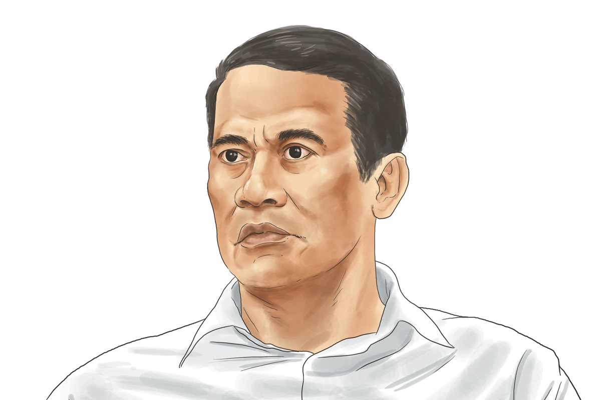 Sketsa Menteri Pertanian Amran Sulaiman