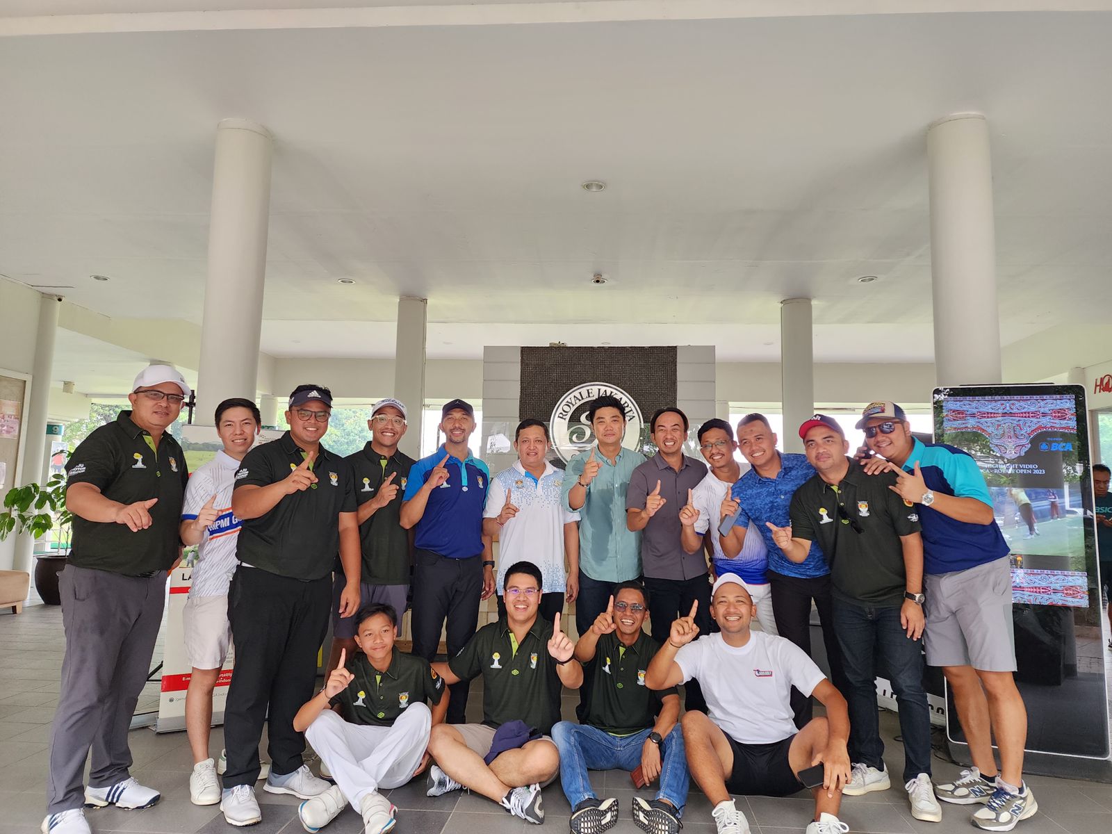 Tim Golf HGCI di Liga Golf Jakarta